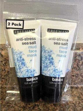 Freeman Anti-Stress Sea Salt Mud Face Mask . 1.5 Fl oz Basics.